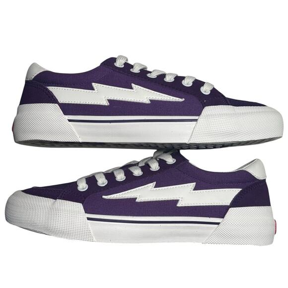 Revenge X Storm Vol. 2 Low Top Sneakers Dark Violet White Men's Size 9 - Picture 1 of 10